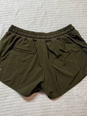 lululemon athletica Forest Green Athletic Shorts